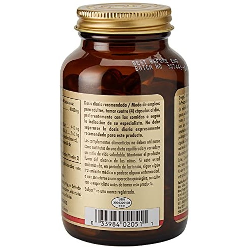 Solgar Double Strength Omega-3 700 mg, 60 Softgels - Fish Oil Sup...