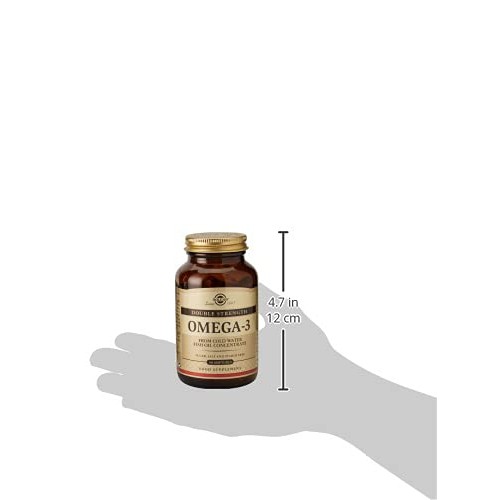 Solgar Double Strength Omega-3 700 mg, 60 Softgels - Fish Oil Sup...