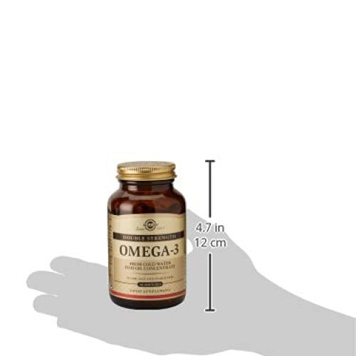 Solgar Double Strength Omega-3 700 mg, 60 Softgels - Fish Oil Sup...