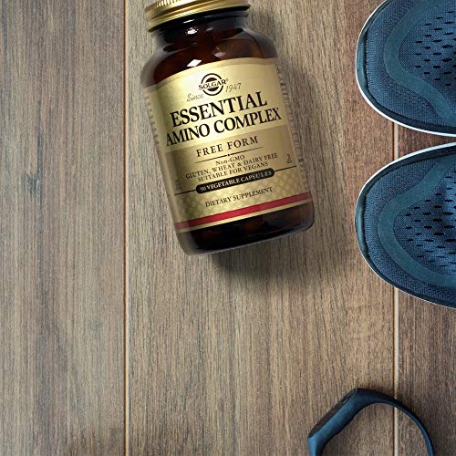 Solgar Essential Amino Complex, 60 Vegetable Capsules - Free Form...