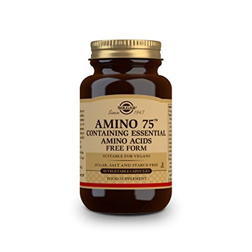 Solgar Essential Amino Complex, 90 Vegetable Capsules - Free Form...