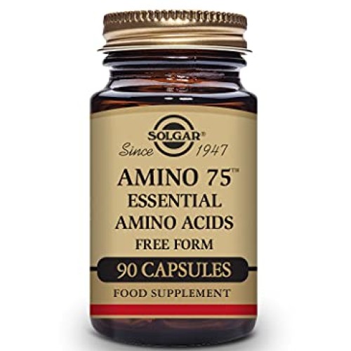 Solgar Essential Amino Complex, 90 Vegetable Capsules - Free Form...