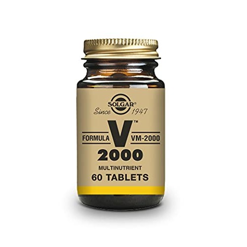 Solgar Formula VM-2000 Multinutrient System, 60 Tablets - Premi...