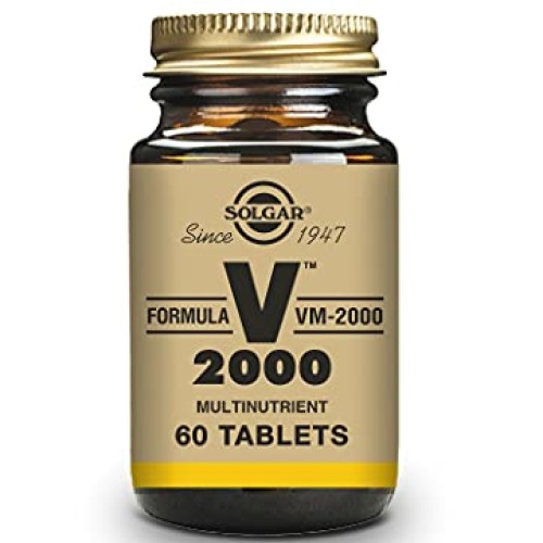 Solgar Formula VM-2000 Multinutrient System, 60 Tablets - Premi...