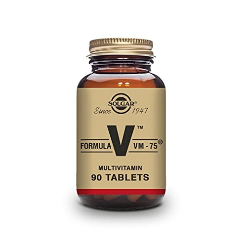 Solgar Formula VM-75, 90 Tablets - Multivitamin with Chelated Min...