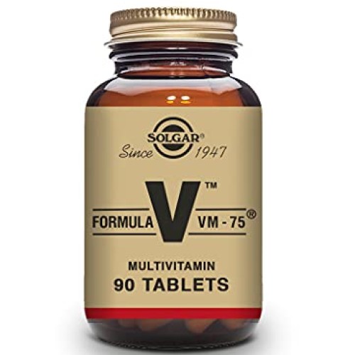 Solgar Formula VM-75, 90 Tablets - Multivitamin with Chelated Min...