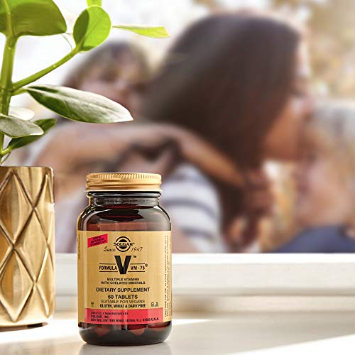 Solgar Formula VM-75, 90 Tablets - Multivitamin with Chelated Min...