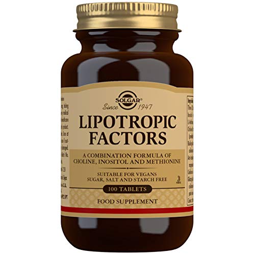 Solgar Lipotropic Factors, 100 Tablets - Liver Support - Vegan, G...