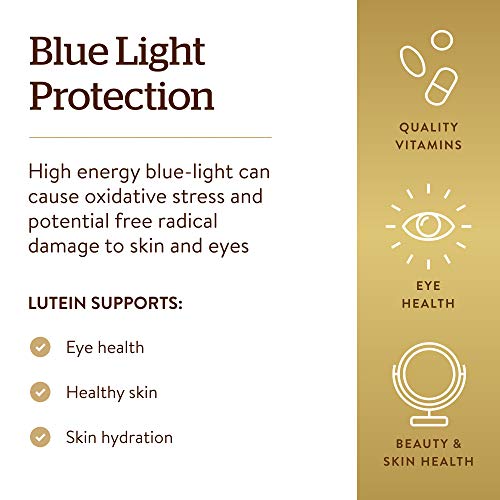 Solgar Lutein 40 mg, 30 Softgels - Supports Eye Health - Helps Fi...