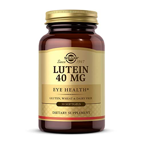 Solgar Lutein 40 mg, 30 Softgels - Supports Eye Health - Helps Fi...