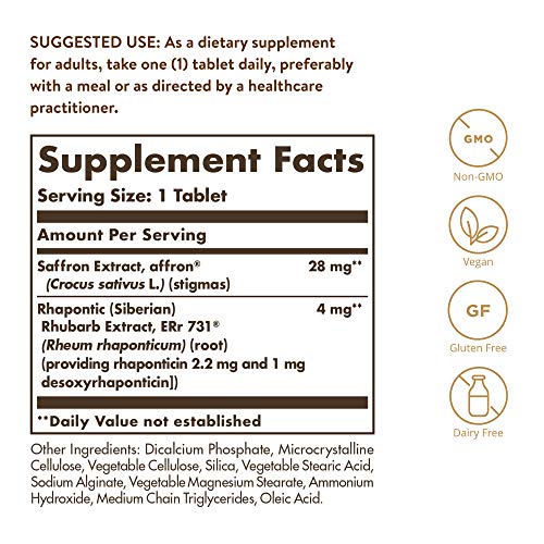 Solgar Menopause Relief - 30 Tablets - Helps Relieve Hot Flashes,...