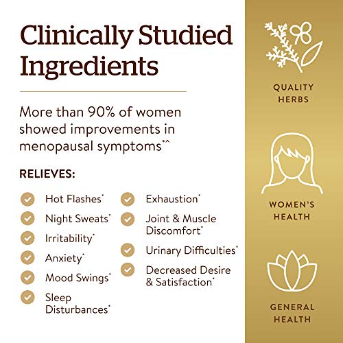 Solgar Menopause Relief - 30 Tablets - Helps Relieve Hot Flashes,...