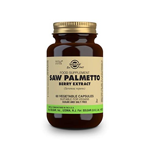 Solgar Saw Palmetto Berry Extract, 60 Vegetable Capsules - Men’s ...