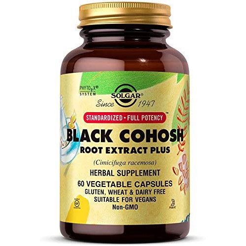 Solgar Standardized Full Potency Black Cohosh Root Extract Vegeta...