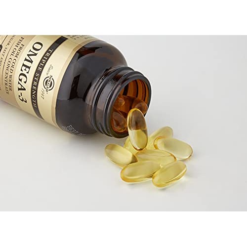 Solgar Triple Strength Omega-3 950 mg, 50 Softgels - Supports Car...