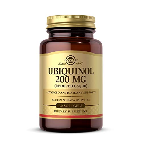 Solgar Ubiquinol 200 mg Reduced CoQ-10, 30 Softgels - Promotes ...
