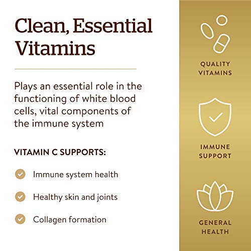 Solgar Vitamin C 1000 mg, 90 Tablets - Antioxidant & Immune Suppo...