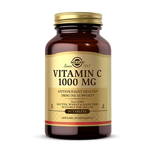 Solgar Vitamin C 1000 mg, 90 Tablets - Antioxidant & Immune Suppo...