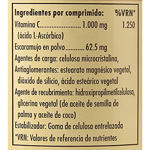 Solgar Vitamin C 1000 mg with Rose Hips, 100 Tablets - Antioxidan...