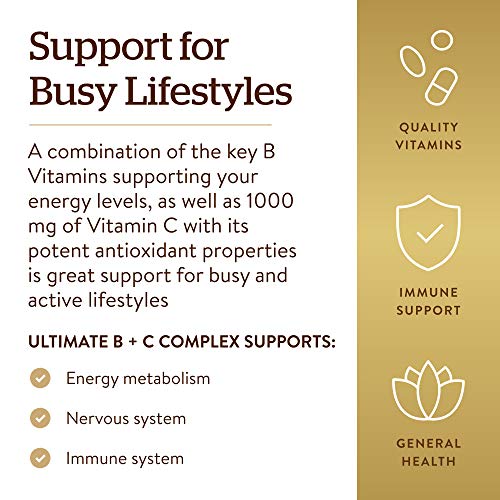 Ultimate B+C Complex Stress Formula 90 Tablets