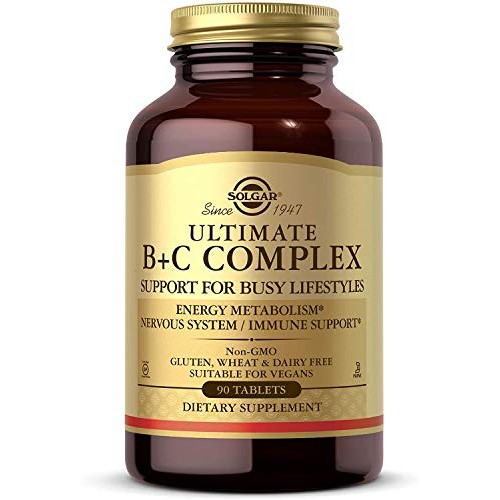Ultimate B+C Complex Stress Formula 90 Tablets