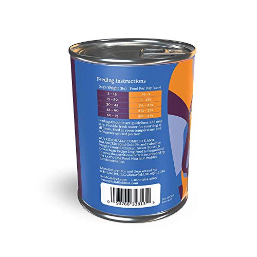 Solid Gold - Fit and Fabulous with Chicken - Grain Free Weight Co...