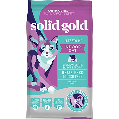 Solid Gold - Let’S Stay In Salmon - Grain-Free - Indoor Formula D...