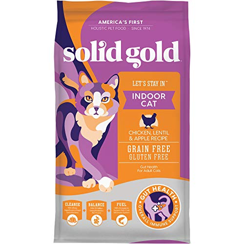 Solid Gold Lets Stay In Indoor Cat Chicken, Lentil & Apple Recip...