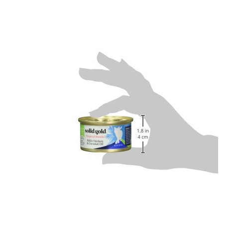 Solid Gold Tropical Blendz Pate with Coconut Oil - Grain-Free Wet...