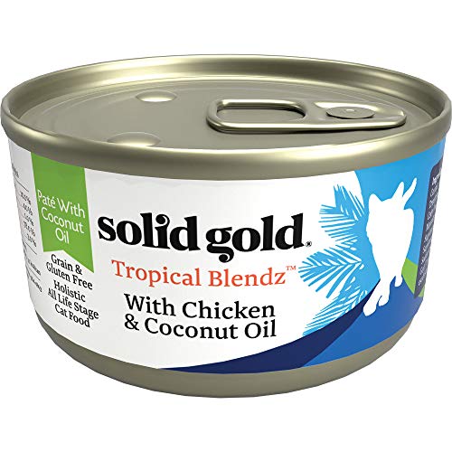 Solid Gold Tropical Blendz Pate with Coconut Oil - Grain-Free Wet...