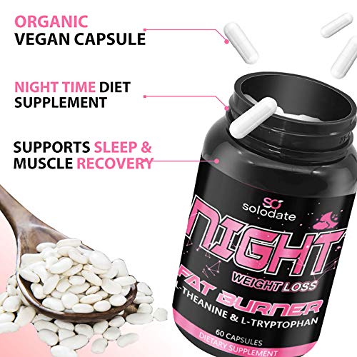 2 Pack Night Time Fat Burner,Appetite Suppressant and Sleep Aid S...