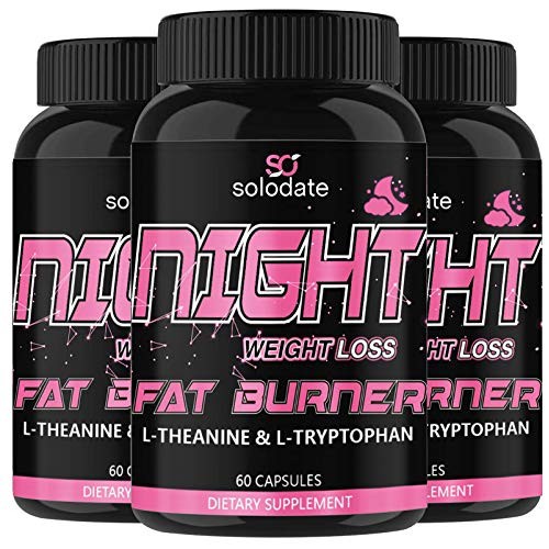 3 Pack Night Time Fat Burner,Appetite Suppressant and Sleep Aid S...
