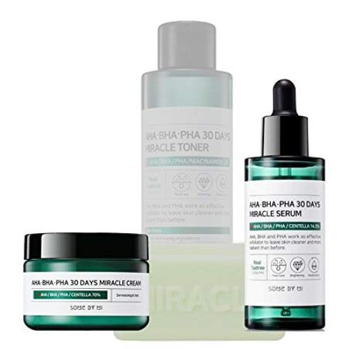 Somebymi AHA BHA PHA Miracle Serum 1.7 oz / 50ml + Cream 1.7 o...