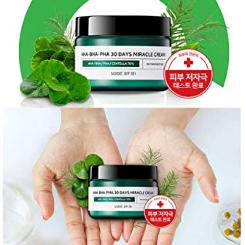 Somebymi AHA BHA PHA Miracle Serum 1.7 oz / 50ml + Cream 1.7 o...
