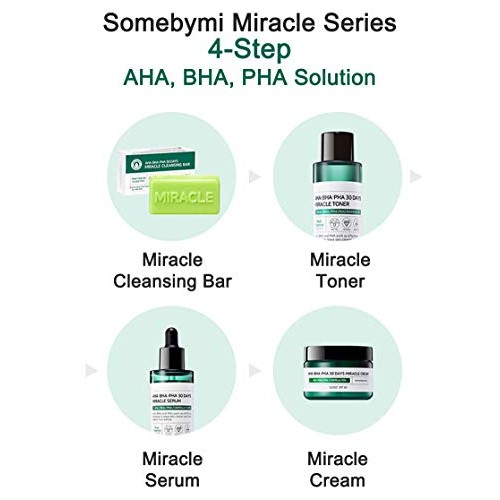 Somebymi AHA BHA PHA Miracle Serum 1.7 oz / 50ml + Cream 1.7 o...