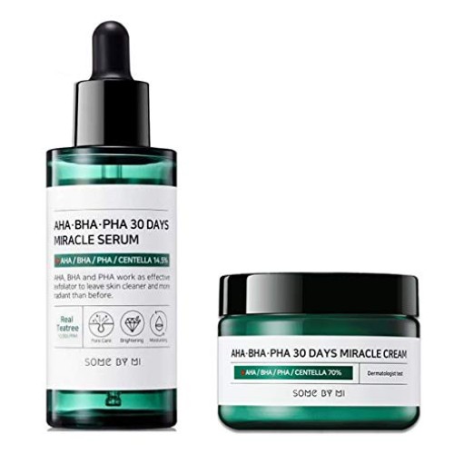 Somebymi AHA BHA PHA Miracle Serum 1.7 oz / 50ml + Cream 1.7 o...