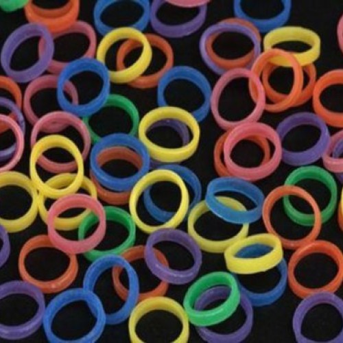 Neon - 3/8 Medium 3.5 Oz. - Orthodontic Elastic -For Braces - De...