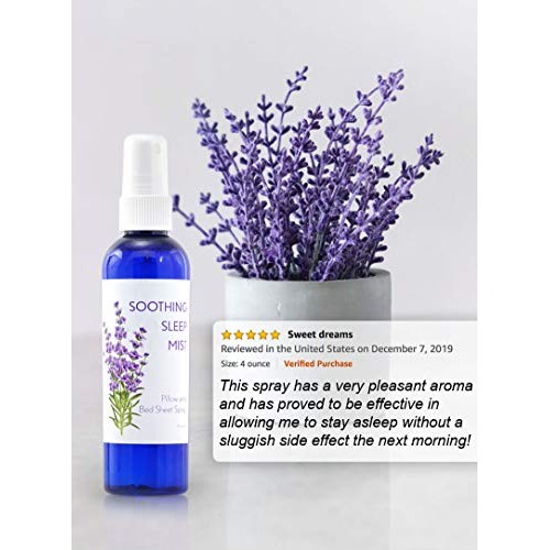 Lavender and Chamomile Bedtime Pajama Spray and Pillow Mist. Nigh...