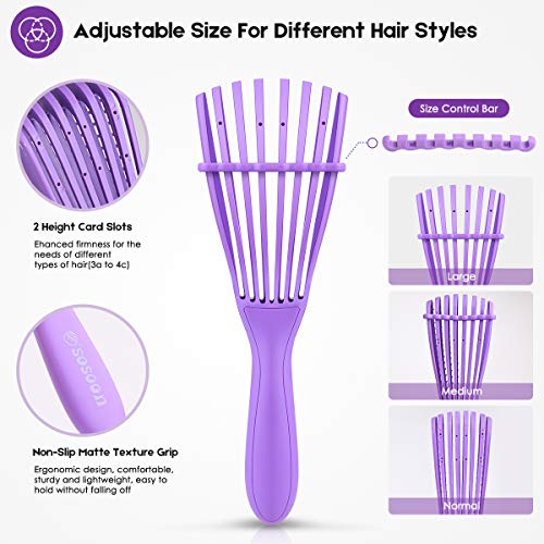 Detangling Brush, Hair Detangler Brush for Natural Hair, Hair Bru...