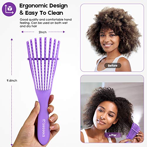 Detangling Brush, Hair Detangler Brush for Natural Hair, Hair Bru...