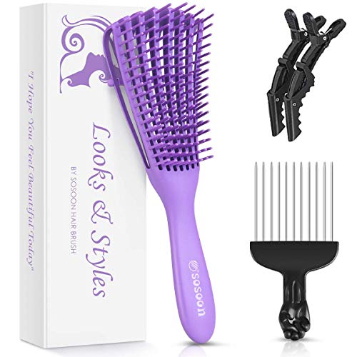 Detangling Brush, Hair Detangler Brush for Natural Hair, Hair Bru...