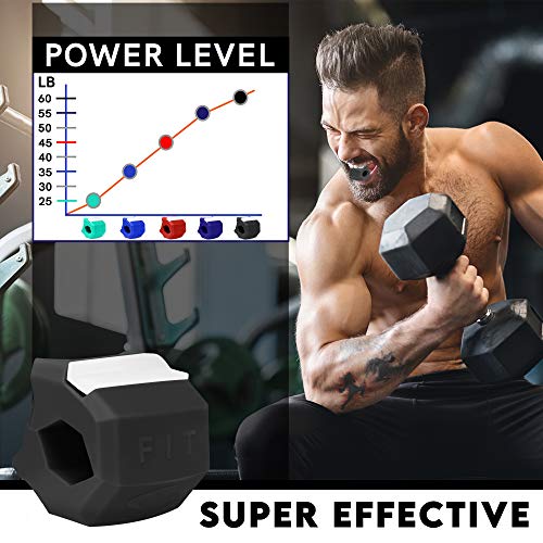 Jaw Exerciser Double Chin Reducer Eliminator for Jawline Shaper |...