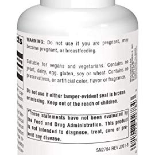 SOURCE NATURALS Berberine Vegetable Capsule, 120 Count