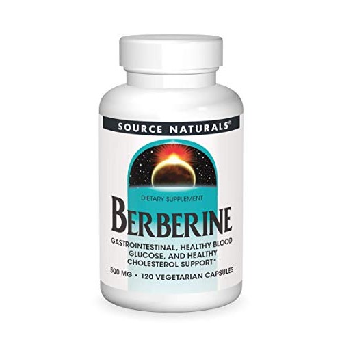 SOURCE NATURALS Berberine Vegetable Capsule, 120 Count