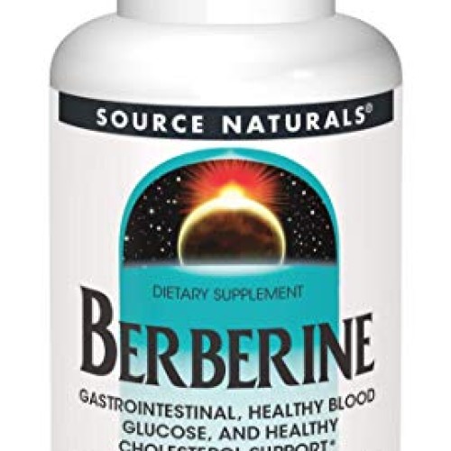 SOURCE NATURALS Berberine Vegetable Capsule, 120 Count