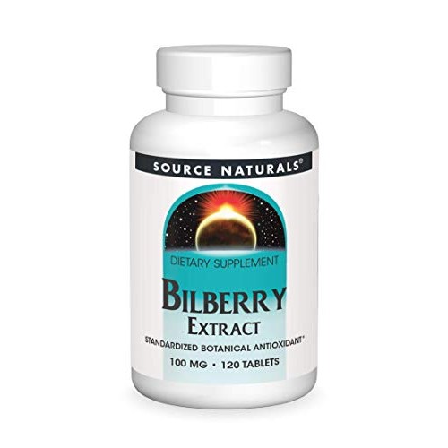 Source Naturals Bilberry Extract 100 mg Standardized Botanical An...