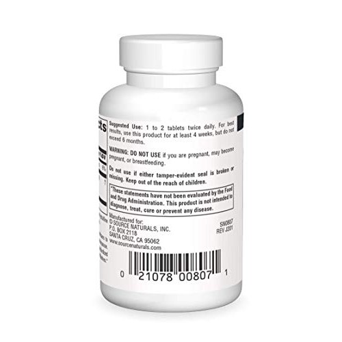 Source Naturals Black Cohosh Extract, 60 Tablets