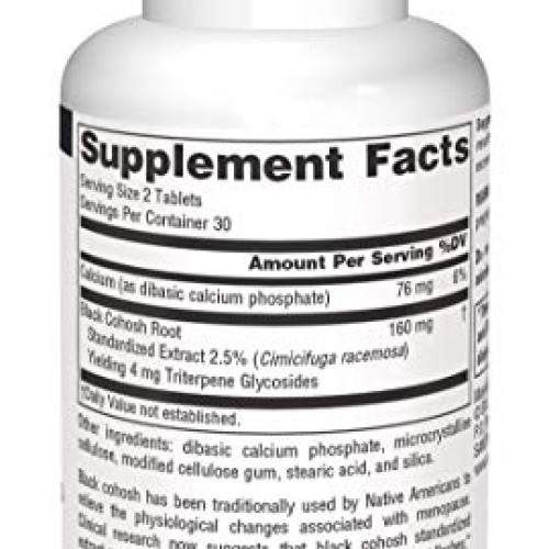 Source Naturals Black Cohosh Extract, 60 Tablets