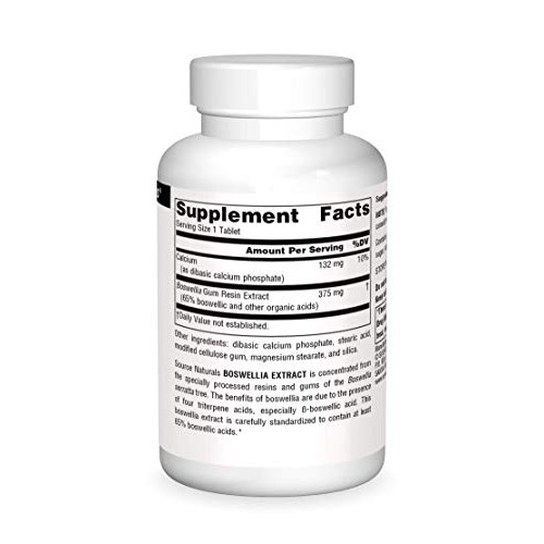 Source Naturals Boswellia Extract 243 mg Dietary Supplement - 50 ...