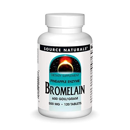 Source Naturals Bromelain 500mg Proteolytic Enzyme Supplement - 1...